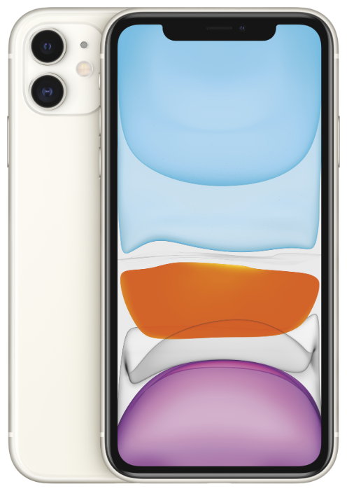 картинка Смартфон Apple iPhone 11 128GB (белый) от магазина Технолав