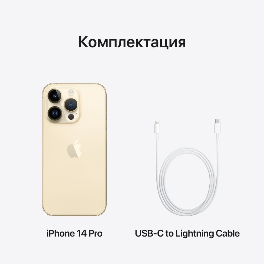 картинка Смартфон Apple iPhone 14 Pro 256GB (золотой) от магазина Технолав