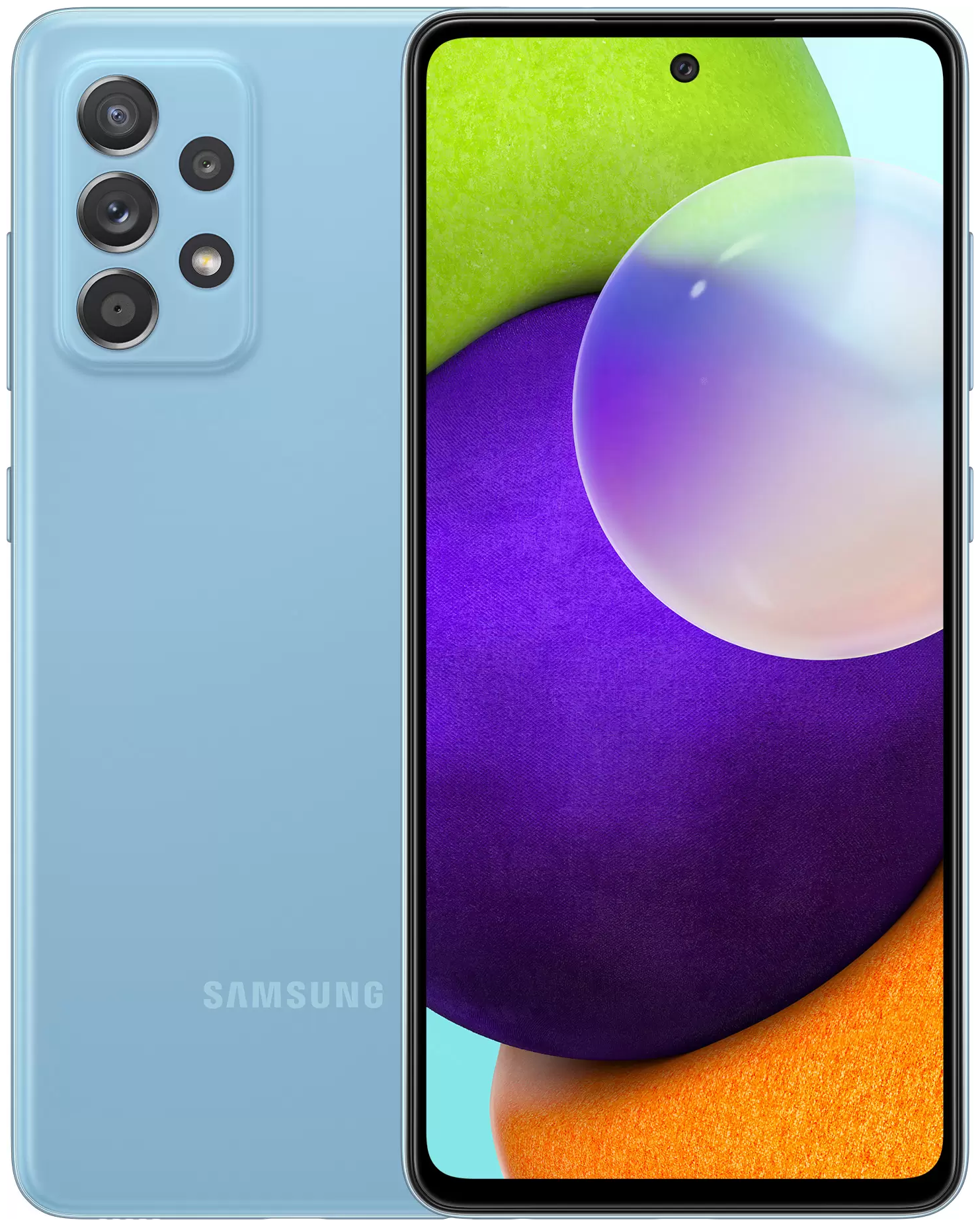 картинка Смартфон Samsung Galaxy A52 4/128GB (синий) от магазина Технолав