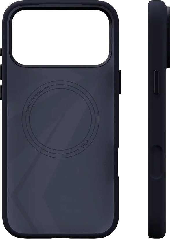 картинка Чехол защитный VLP Aster Pro Case с MagSafe для iPhone 17 Pro Max, синий от магазина Технолав