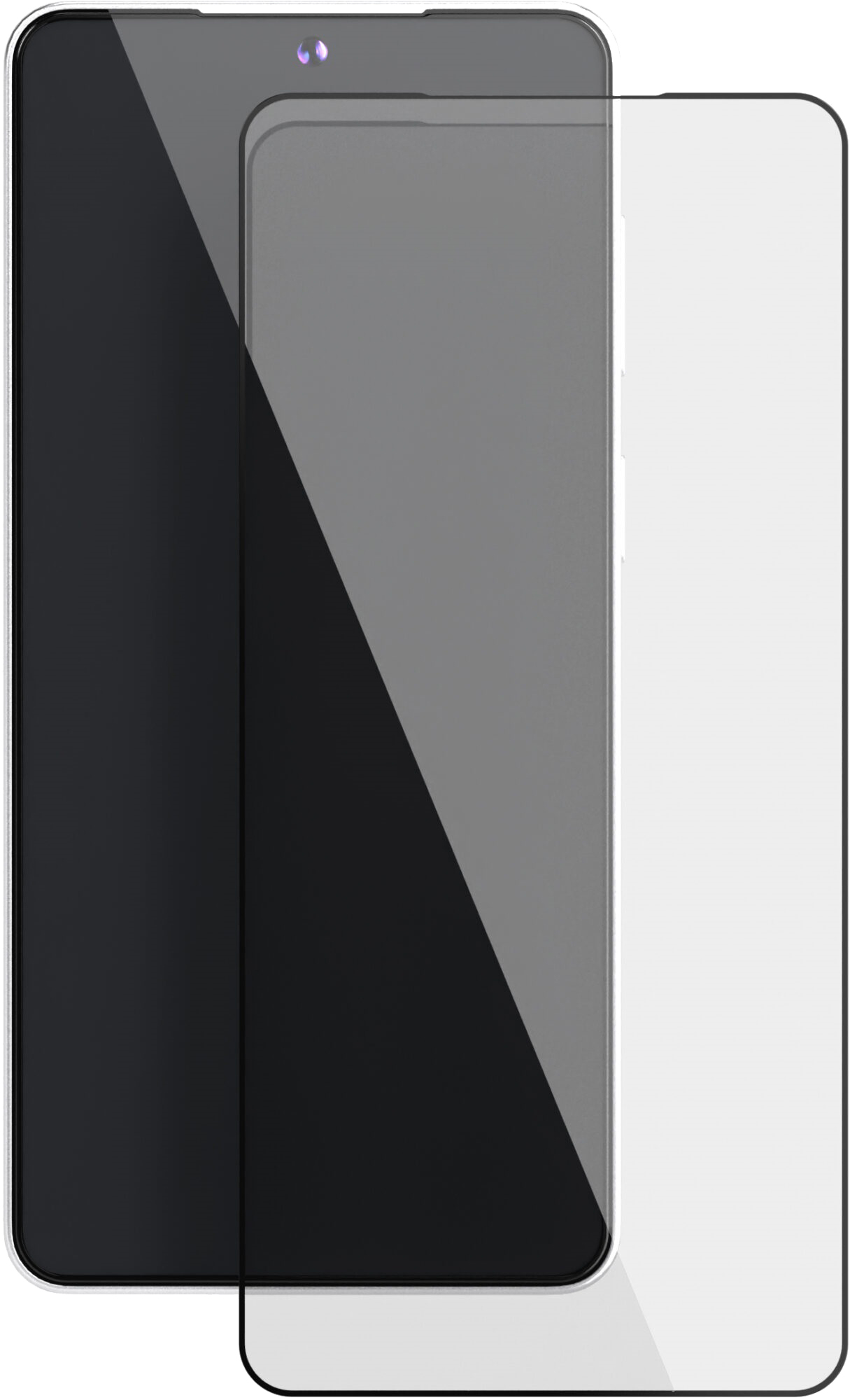 картинка Стекло защитное 2.5D VLP A Glass для Samsung Galaxy S26, с черной рамкой от магазина Технолав