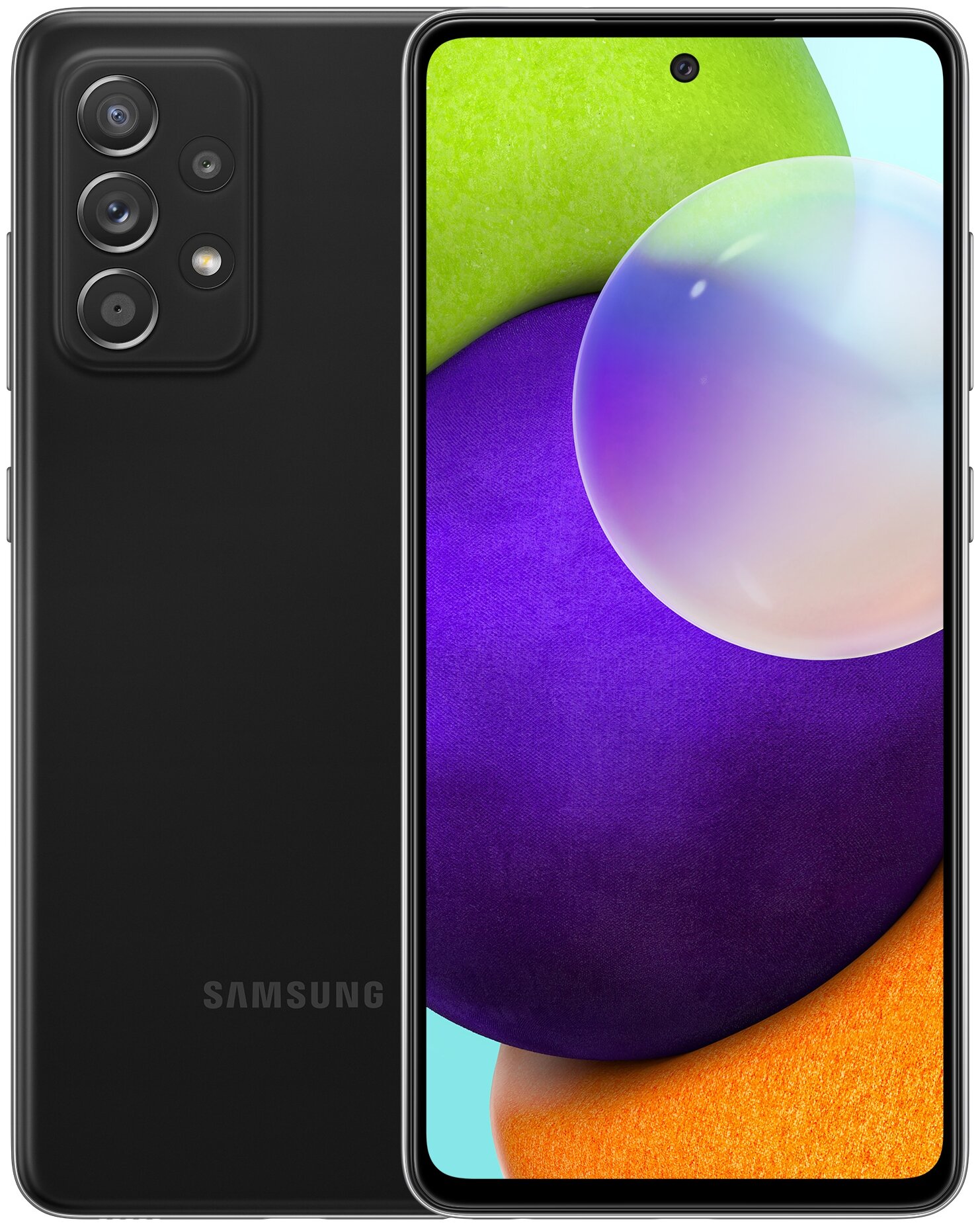 картинка Смартфон Samsung Galaxy A52 4/128GB (черный) от магазина Технолав