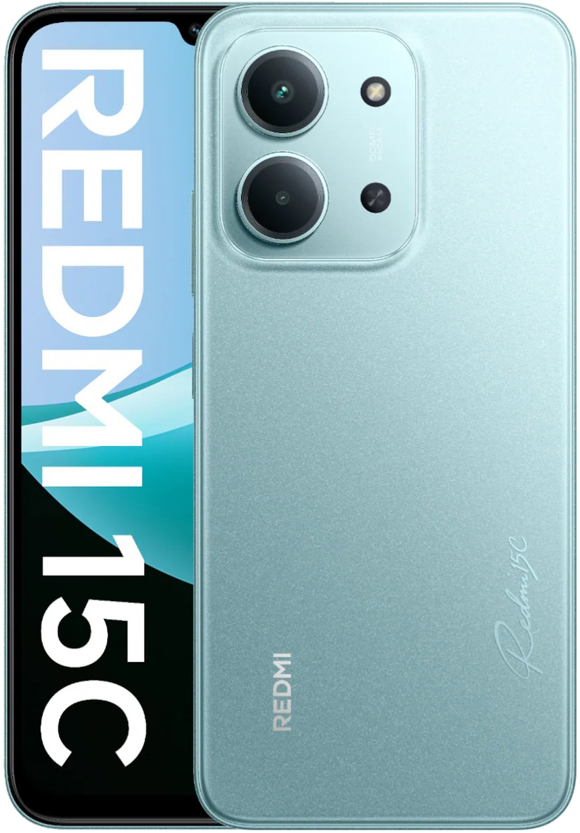 картинка Смартфон Xiaomi Redmi 15С 4/128GB Mint Green (зеленый) от магазина Технолав