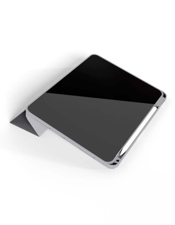 картинка Чехол-книжка VLP Split Folio для планшета Apple iPad Air M2/M3/M4 13" (2024/2025/2026), серый от магазина Технолав