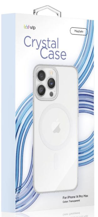 картинка Чехол защитный “vlp” Crystal case with MagSafe для iPhone 14 ProMax прозрачный от магазина Технолав