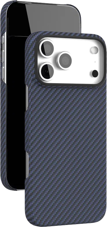 картинка Чехол защитный VLP Kevlar Case с MagSafe для iPhone 17 Pro Max, синий от магазина Технолав