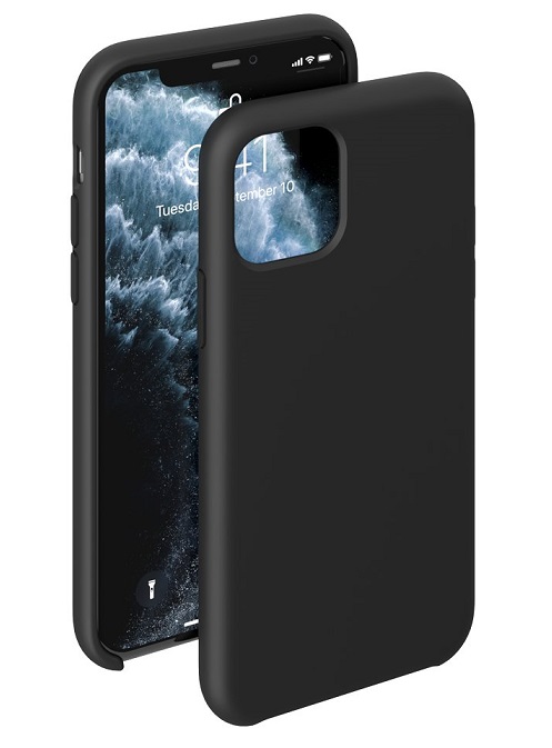 картинка Чехол Liquid Silicone Case для Apple iPhone 11 (черный) от магазина Технолав
