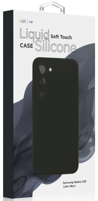 картинка Чехол защитный “vlp” Silicone Case для Samsung Galaxy S23, черный от магазина Технолав