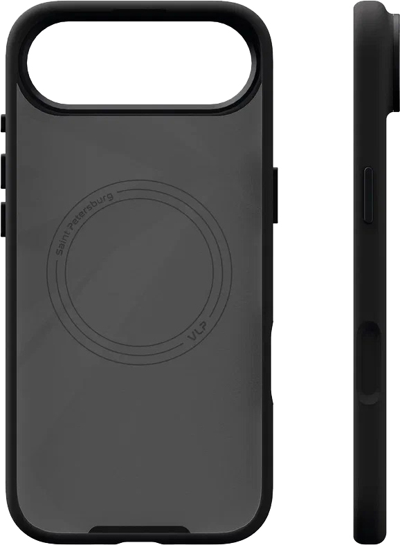 картинка Чехол защитный VLP Aster Pro Case с MagSafe для iPhone Air, черный от магазина Технолав