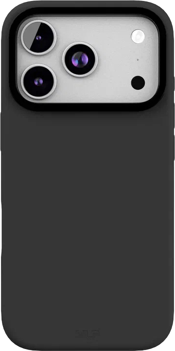 картинка Чехол защитный VLP Aster Pro Stand Case с MagSafe для iPhone 17 Pro, черный от магазина Технолав