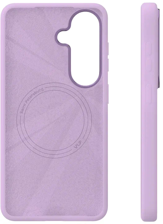 картинка Чехол защитный VLP Aster Pro Case с MagSafe для Samsung Galaxy S26, лавандовый от магазина Технолав