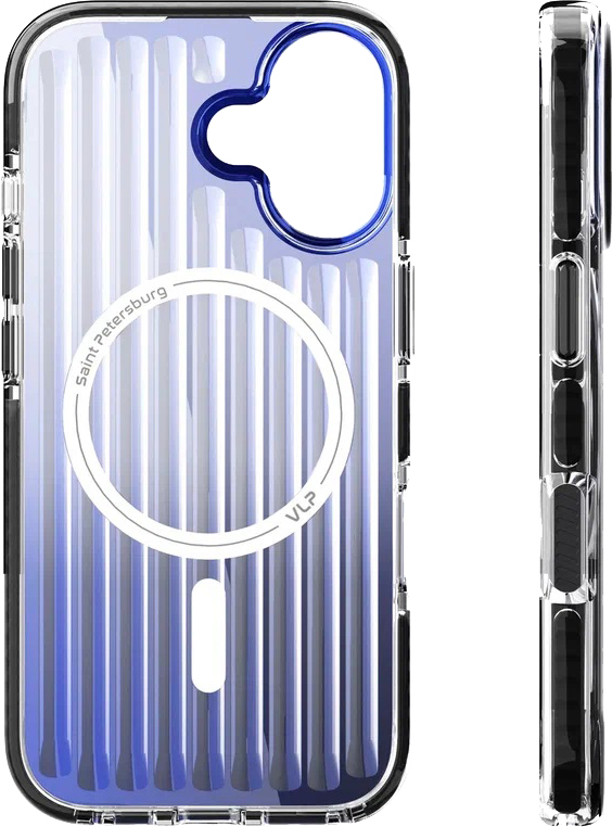 картинка Чехол защитный VLP Pulse Case с MagSafe для iPhone 17, черный от магазина Технолав