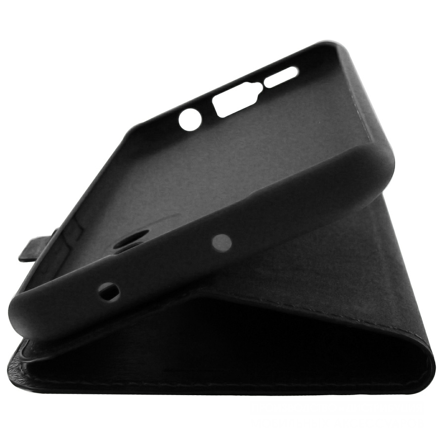 картинка Чехол-книжка для Xiaomi Mi Note 10 Lite (черный) от магазина Технолав