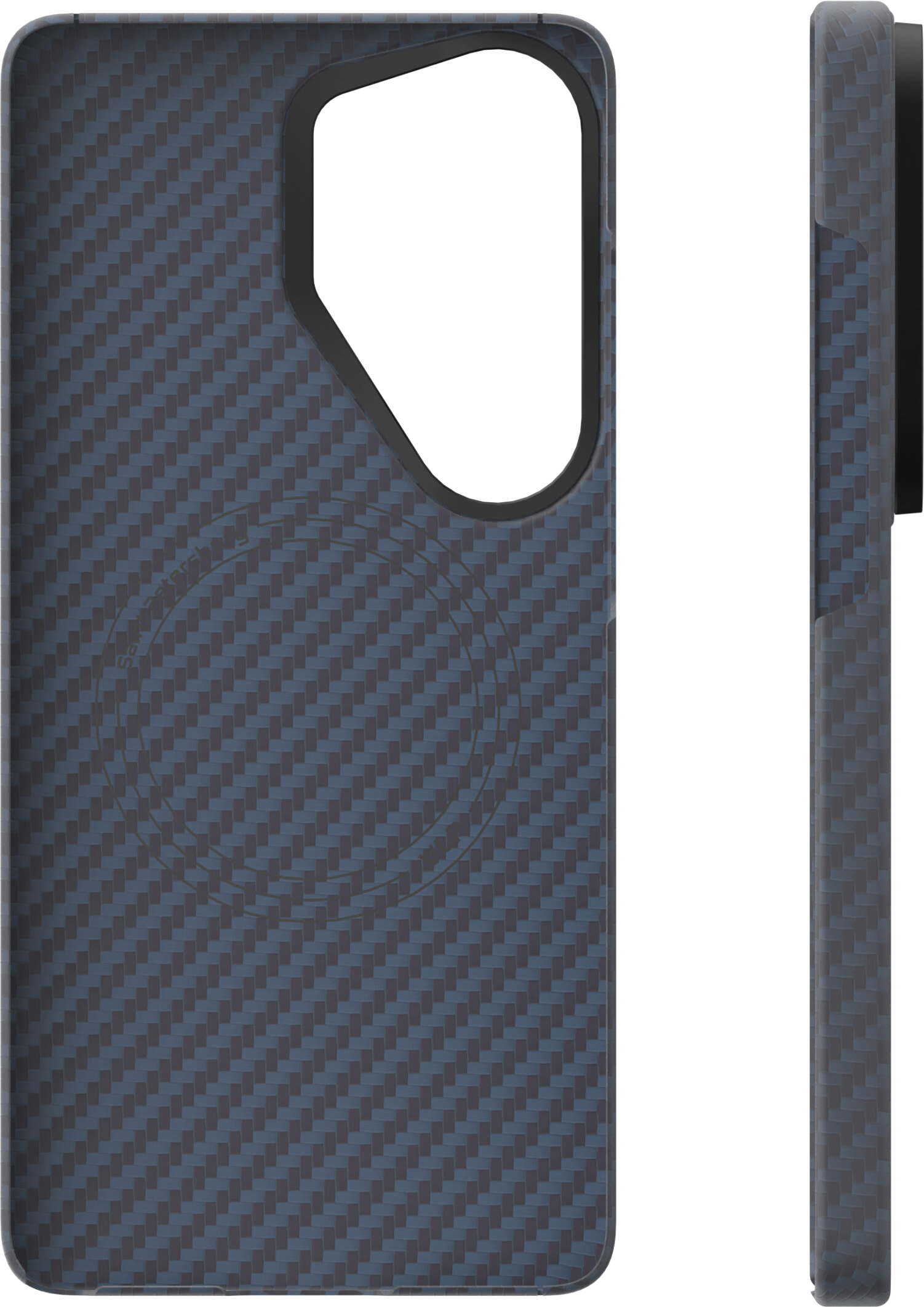 картинка Чехол защитный VLP Kevlar Case с MagSafe для Samsung Galaxy S26 Ultra, синий от магазина Технолав