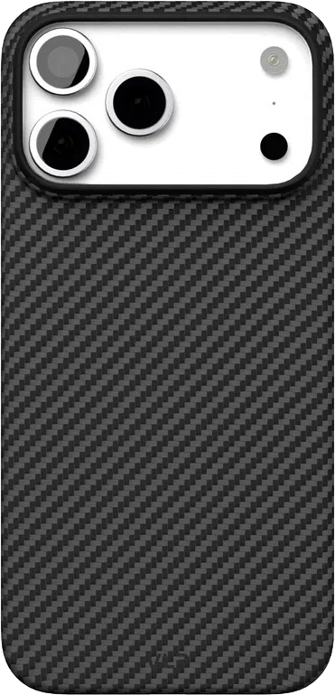 картинка Чехол защитный VLP Kevlar Case с MagSafe для iPhone 17 Pro Max, черный от магазина Технолав