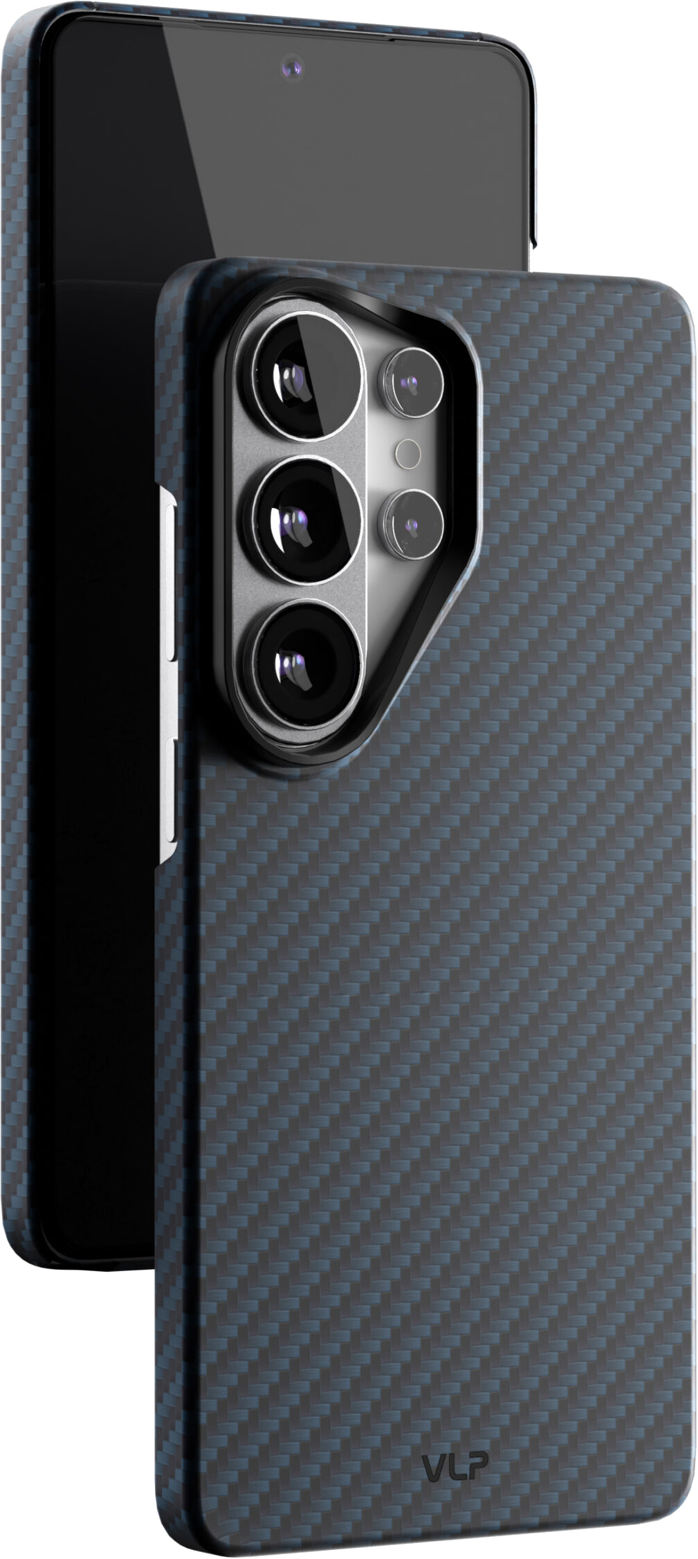 картинка Чехол защитный VLP Kevlar Case с MagSafe для Samsung Galaxy S26 Ultra, синий от магазина Технолав