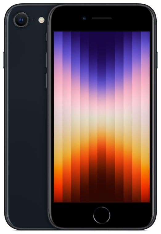 картинка Смартфон Apple iPhone SE 2022 128GB Midnight (темная ночь) от магазина Технолав