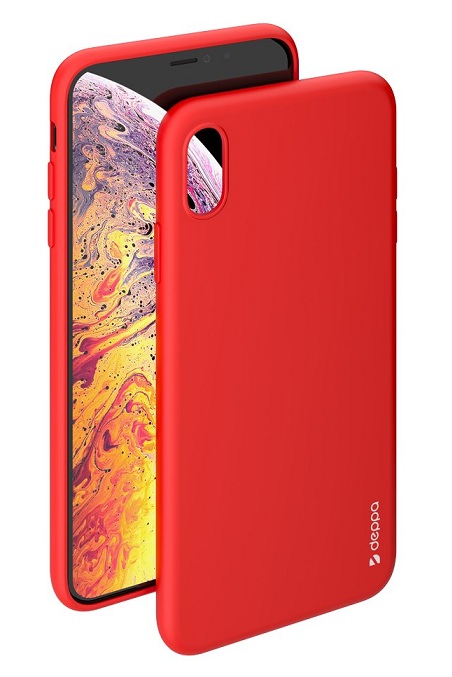 картинка Клип-кейс Deppa Air для Apple iPhone Xs Max (красный) от магазина Технолав