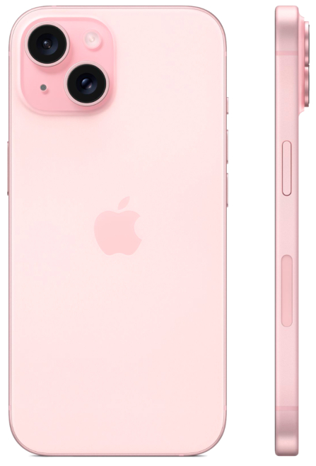 картинка Смартфон Apple iPhone 15 128GB (розовый) от магазина Технолав