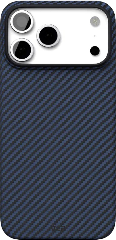 картинка Чехол защитный VLP Kevlar Case с MagSafe для iPhone 17 Pro Max, синий от магазина Технолав