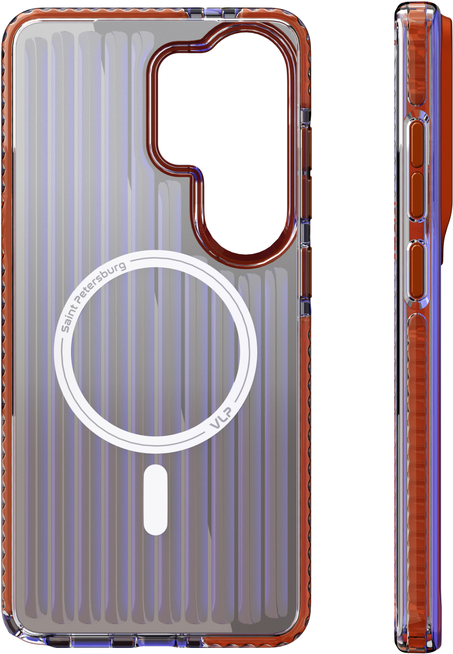 картинка Чехол защитный VLP Pulse Case с MagSafe для Samsung Galaxy S26 Ultra, оранжевый от магазина Технолав