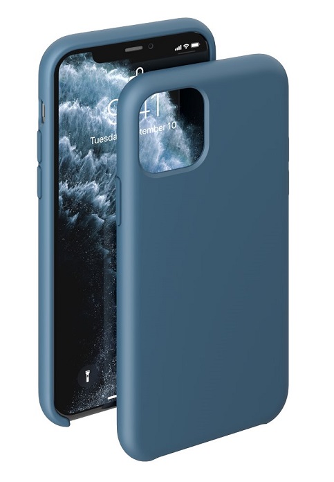 картинка Чехол Liquid Silicone Case для Apple iPhone 11 (синий) от магазина Технолав