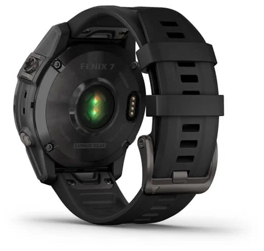картинка Умные часы Garmin Fenix 7 Sapphire Solar, титановый черный от магазина Технолав