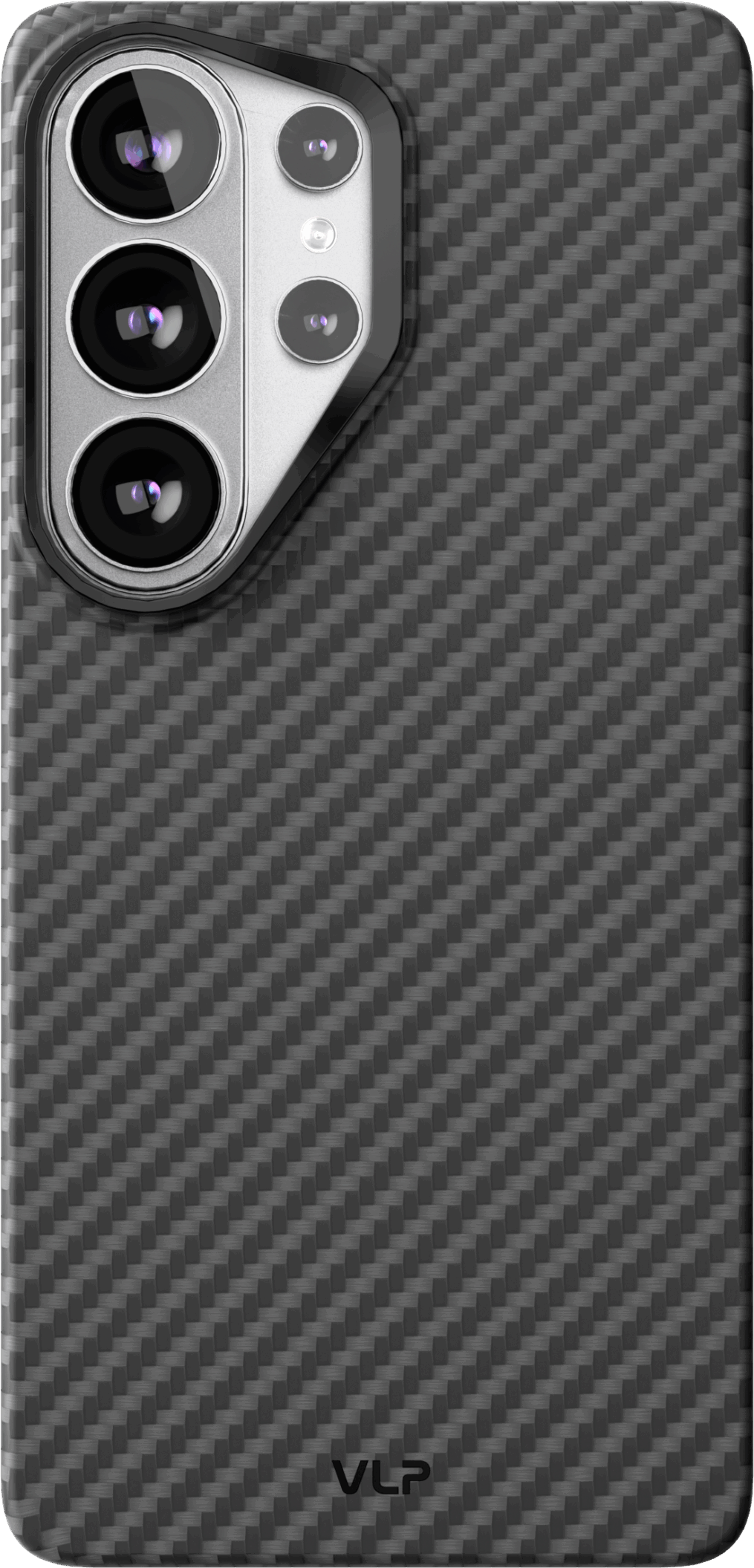 картинка Чехол защитный VLP Kevlar Case с MagSafe для Samsung Galaxy S26 Ultra, черный от магазина Технолав