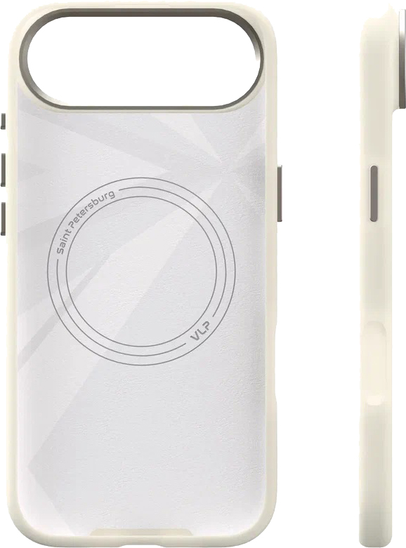 картинка Чехол защитный VLP Aster Pro Case с MagSafe для iPhone Air, белый от магазина Технолав