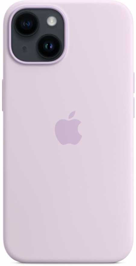 картинка Чехол силиконовый Apple MagSafe для iPhone 14 (лиловый) от магазина Технолав