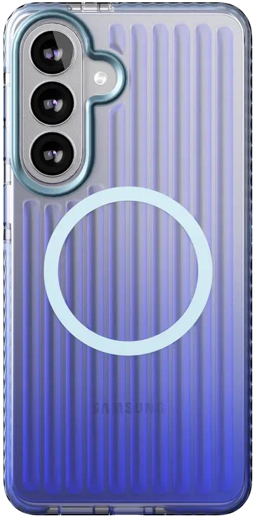 картинка Чехол защитный VLP Pulse Case с MagSafe для Samsung Galaxy S26+, синий от магазина Технолав