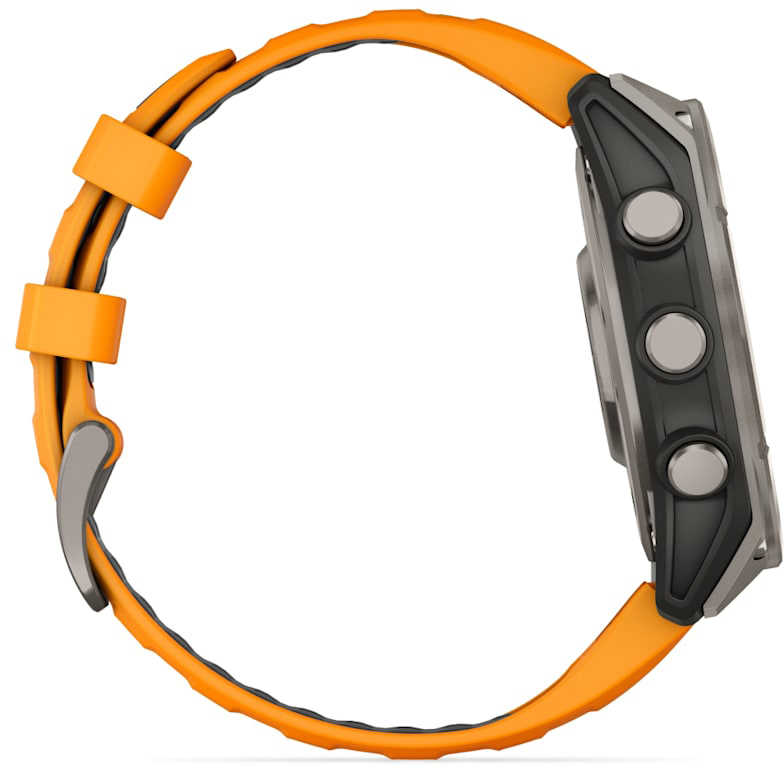картинка Смарт-часы Garmin Fenix 8 47mm AMOLED Sapphire Graphite DLC Titanium Spark Orange Silicone (010-02904-19) от магазина Технолав