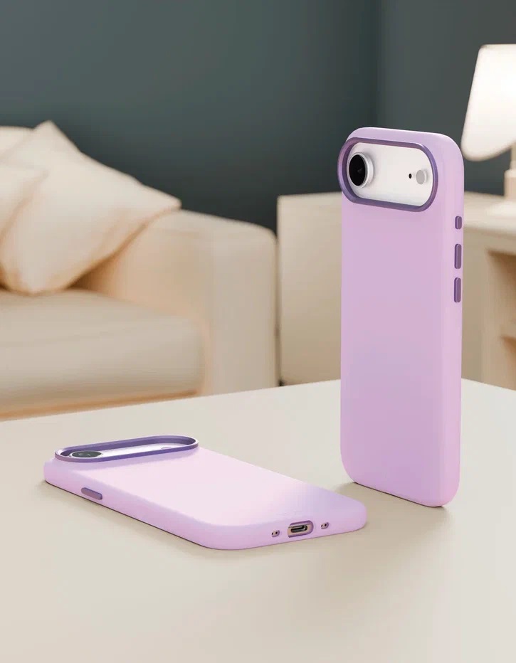 картинка Чехол защитный VLP Aster Pro Case с MagSafe для iPhone Air, лавандовый от магазина Технолав