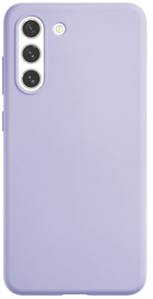картинка Чехол защитный “vlp” Silicone case Soft Touch для Samsung S21 FE, фиолетовый от магазина Технолав
