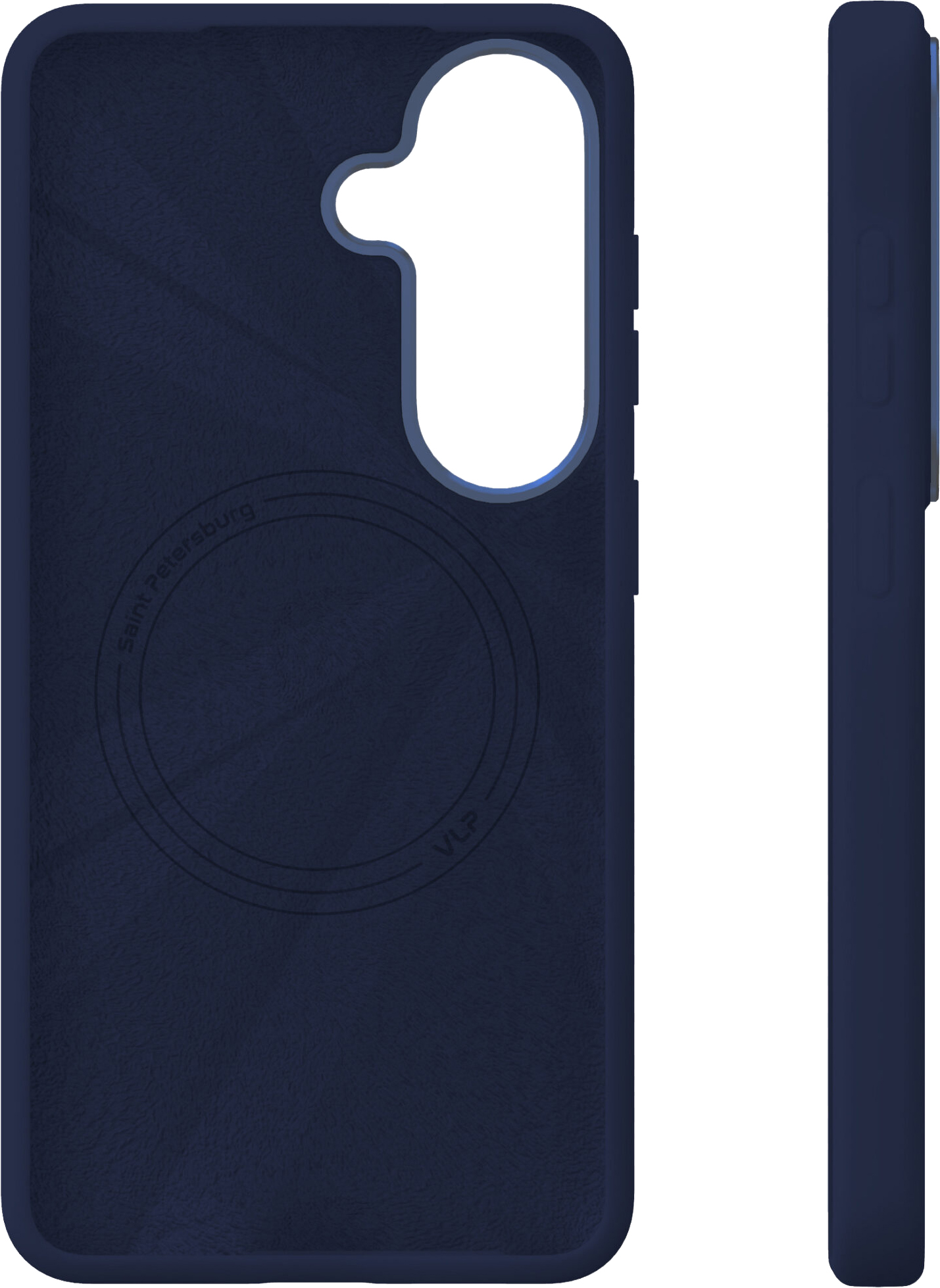 картинка Чехол защитный VLP Aster Pro Case с MagSafe для Samsung Galaxy S26, синий от магазина Технолав