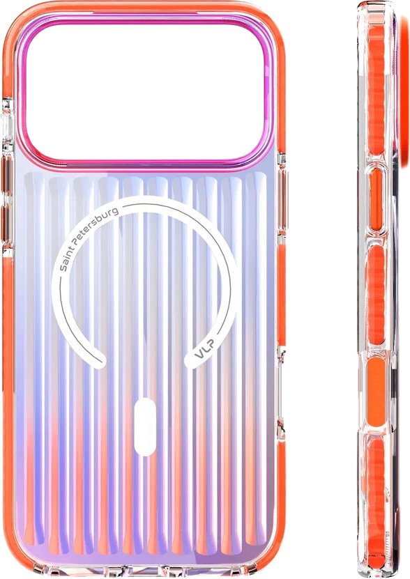 картинка Чехол защитный VLP Pulse Case с MagSafe для iPhone 17 Pro Max, оранжевый от магазина Технолав