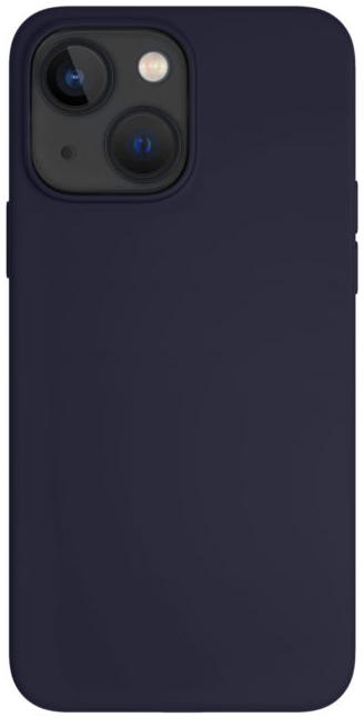 картинка Чехол защитный “vlp” Silicone case для iPhone 14 Soft Touch, темно-синий от магазина Технолав