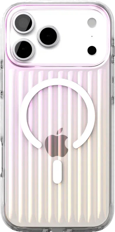 картинка Чехол защитный VLP Pulse Case с MagSafe для iPhone 17 Pro Max, перламутровый от магазина Технолав