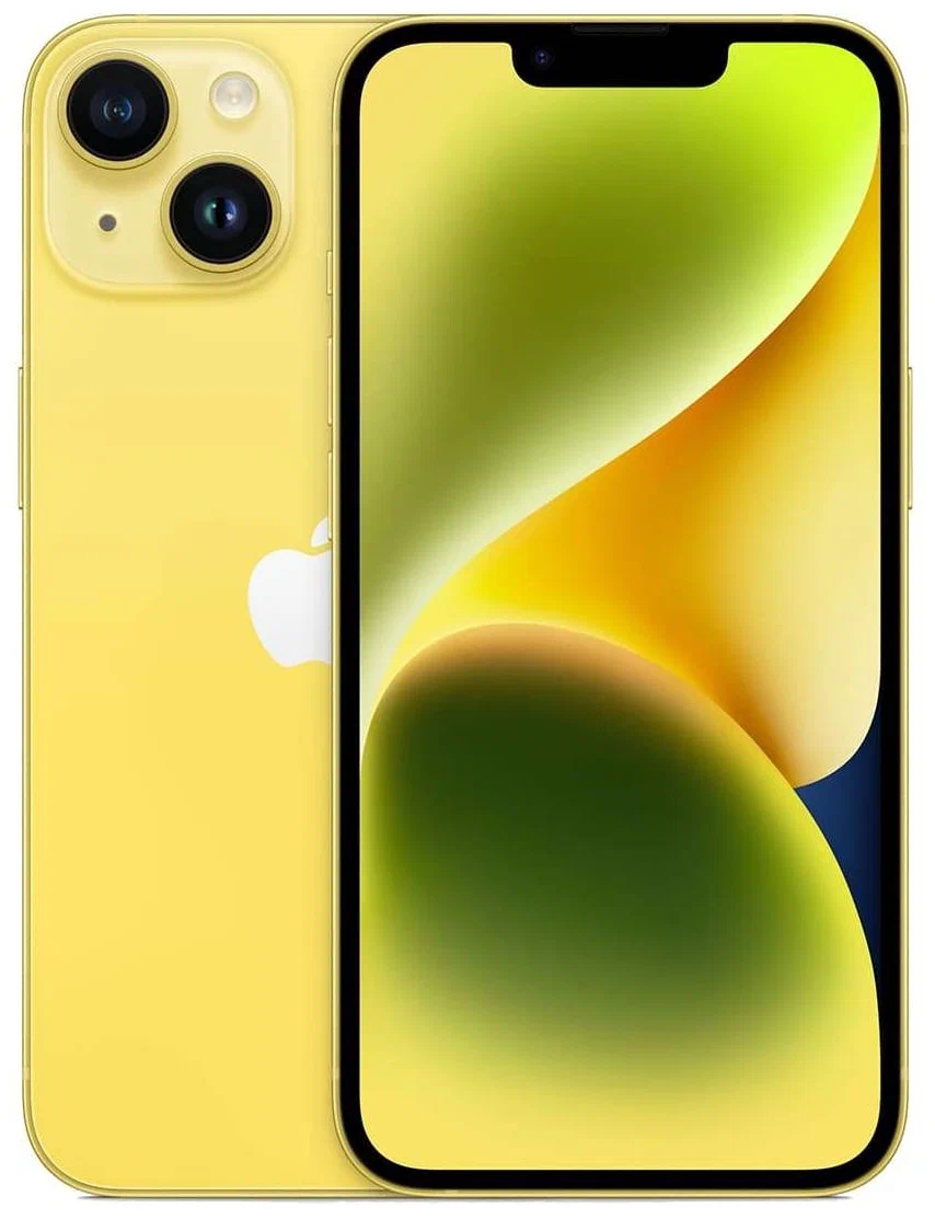 картинка Смартфон Apple iPhone 14 256GB Yellow (желтый) от магазина Технолав
