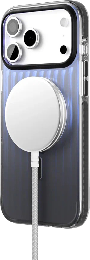 картинка Чехол защитный VLP Pulse Case с MagSafe для iPhone 17 Pro Max, черный от магазина Технолав