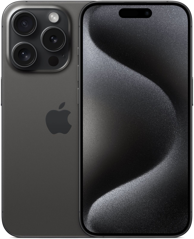 картинка Смартфон Apple iPhone 15 Pro 128GB (титановый чёрный) от магазина Технолав