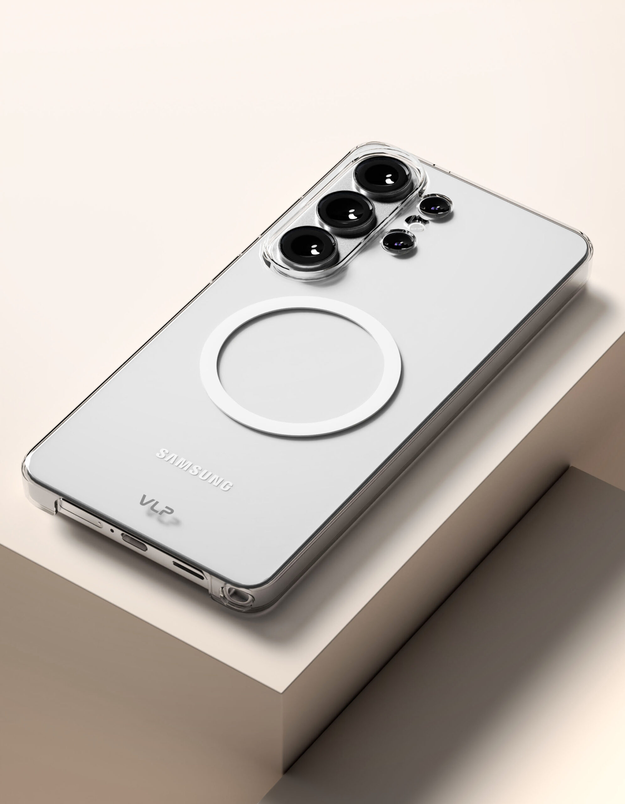 картинка Чехол защитный VLP Puro Case с MagSafe для Samsung Galaxy S26 Ultra, прозрачный от магазина Технолав