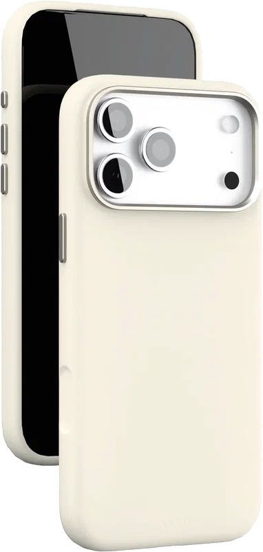 картинка Чехол защитный VLP Aster Pro Case с MagSafe для iPhone 17 Pro Max, белый от магазина Технолав