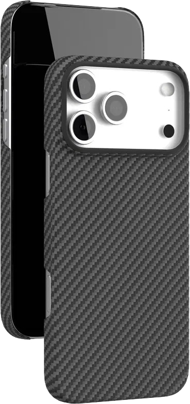 картинка Чехол защитный VLP Kevlar Case с MagSafe для iPhone 17 Pro Max, черный от магазина Технолав