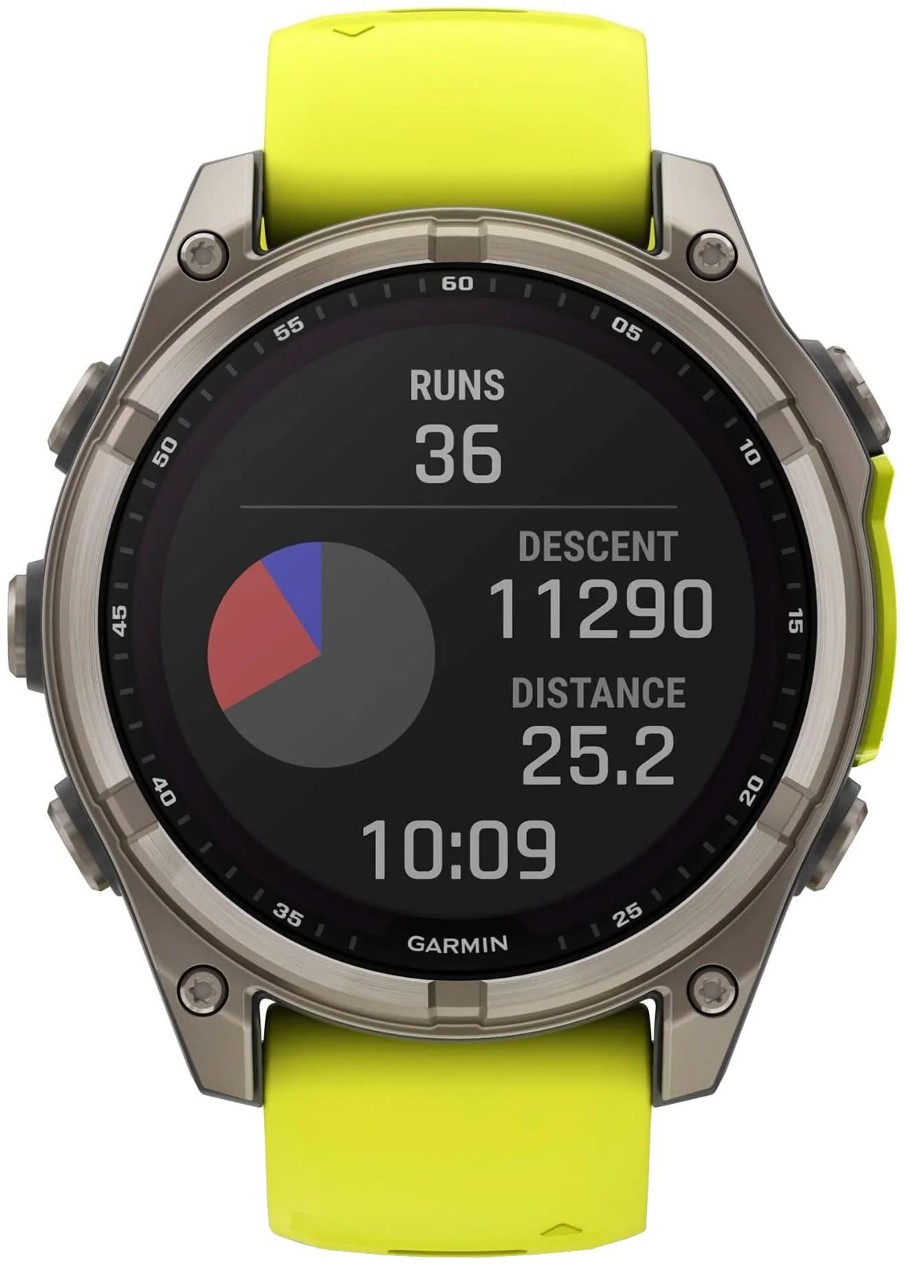 Fenix 8 Solar Garmin Fenix 8 47mm Solar Sapphire Titanium Amp Yellow Graphite 010 02906 21