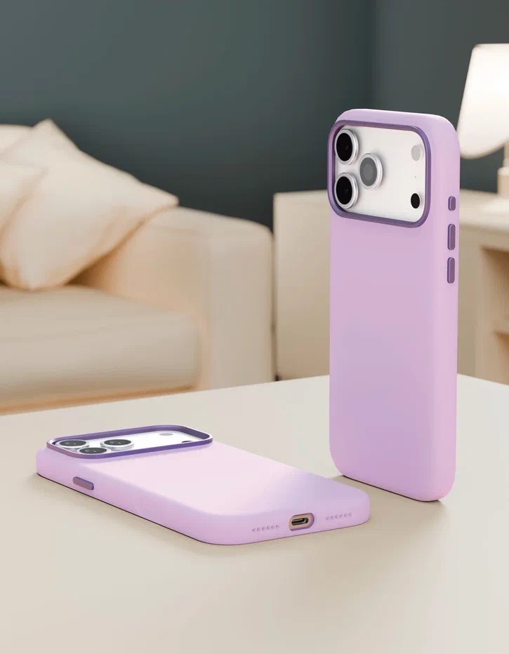 картинка Чехол защитный VLP Aster Pro Case с MagSafe для iPhone 17 Pro Max, лавандовый от магазина Технолав