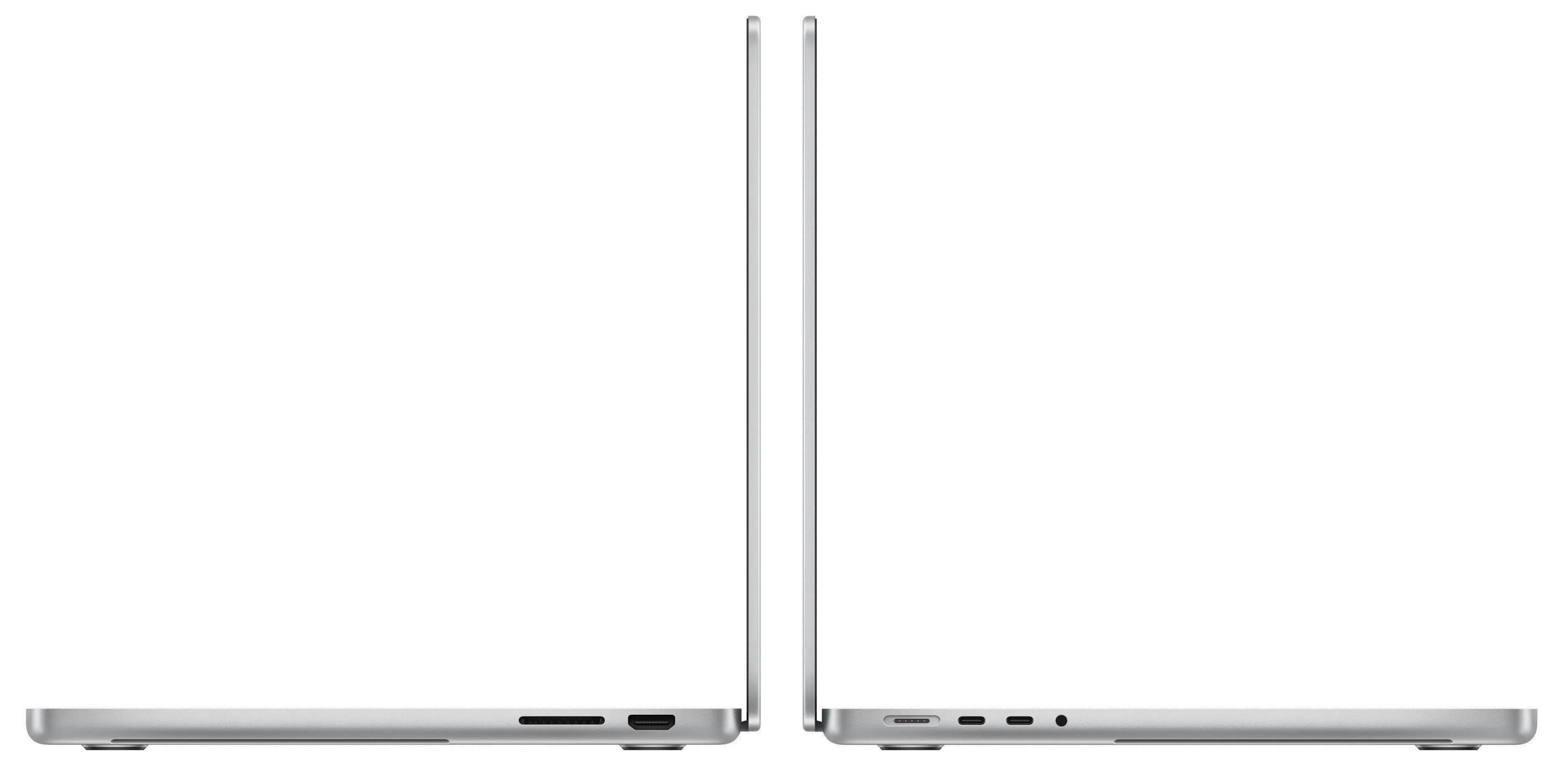 картинка Ноутбук Apple MacBook Pro 14" 2023 (M3 Pro 11C CPU, 14C GPU, RAM 18GB, 512GB SSD) серебристый MRX63 от магазина Технолав