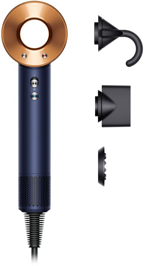 картинка Фен Dyson Supersonic HD08 Prussian Blue/ Rich Cooper от магазина Технолав