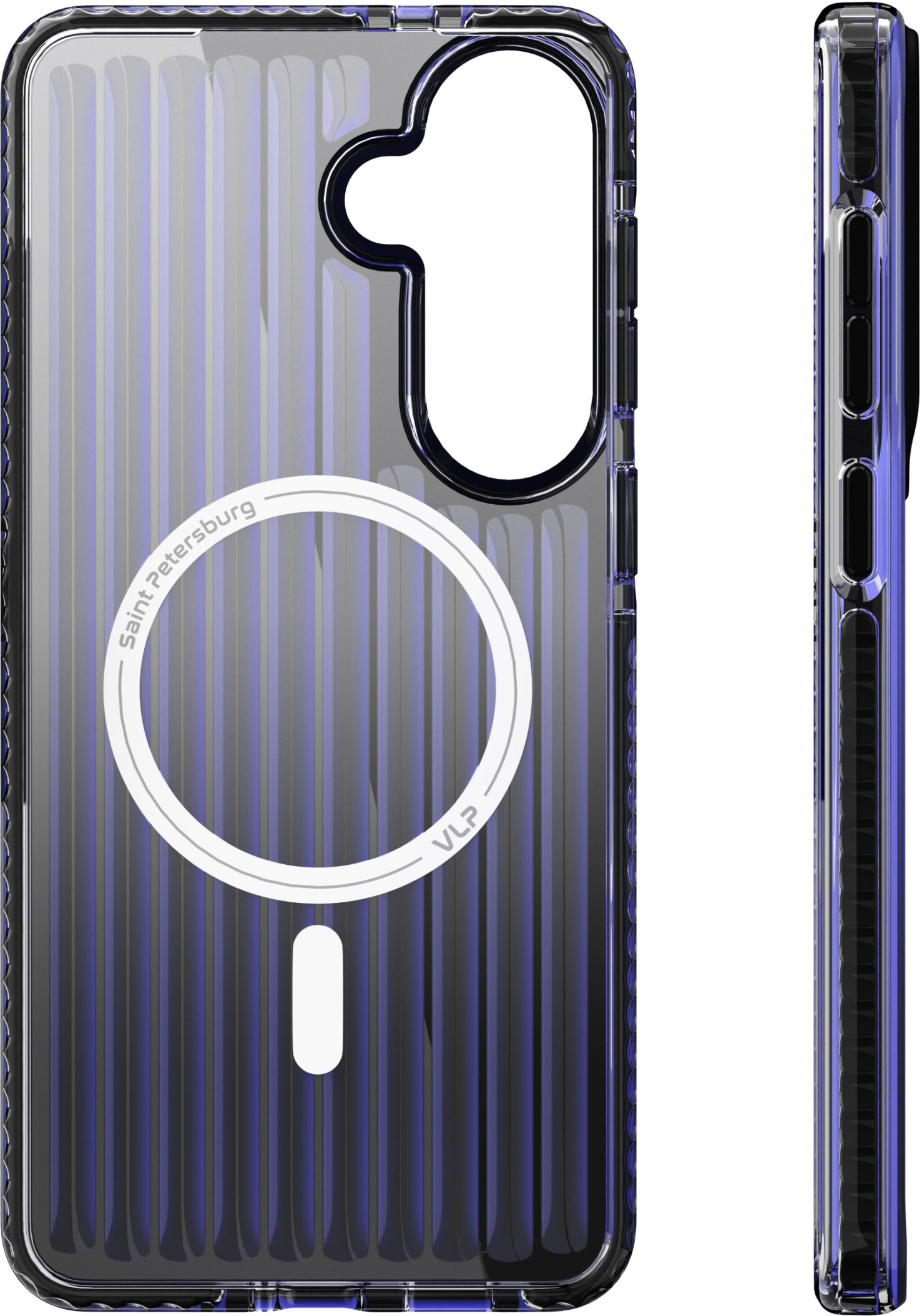 картинка Чехол защитный VLP Pulse Case с MagSafe для Samsung Galaxy S26+, черный от магазина Технолав