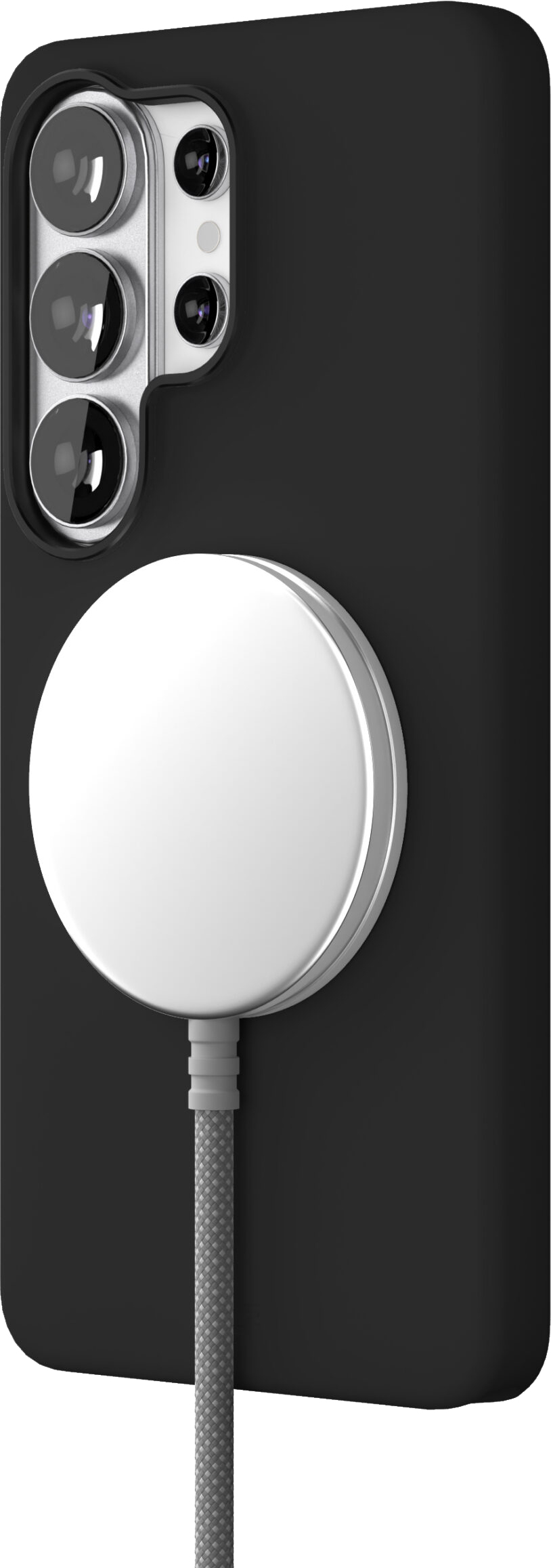 картинка Чехол защитный VLP Aster Pro Case с MagSafe для Samsung Galaxy S26 Ultra, черный от магазина Технолав